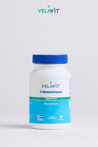 Velavit V-Nattokinase Takviye Edici Gıda 30 Kapsül