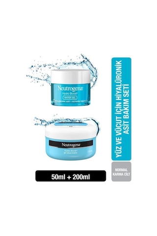 Neutrogena Hydro Boost Water Gel Nemlendirici 50 ml+Jel Vücut Kre