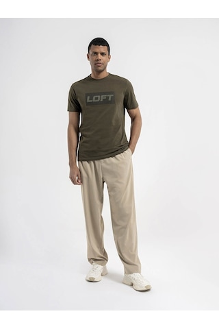 Loft Erkek T-shirt Haki Lf2035780 24yp69000132 P69195 Haki