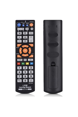 Vkemall Hızlı Kod Konumlandırma Teknolojisi İle 3 Cihaz/126 Tuş Öğrenebilir Ev Aletleri Kumandası Kalıcı Hafıza, Basit Kurulum
