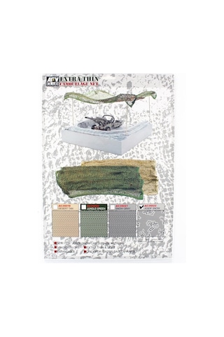 Afv Club Ac35022 1/35 Ölçek, Kamuflaj Ağı Jgsdf Kış 181x255 Mm.-52337