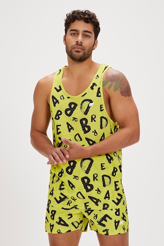 Bad Bear Bling Yeşil Erkek Atlet-yeşil