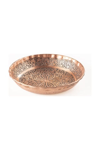 Dmt Copper Home Gaziantep Bakır Çerezlik Seti Kuruyemiş 3 'lü Set 10cm X 2,5cm