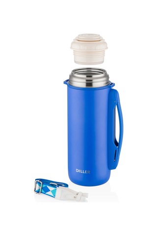 Diller Çelik Termos Mavi 1260 Ml Çok Renkli