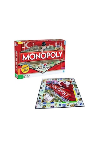 Monopoly Türkiye Kutu Oyunu Hasbro Monopoly Oyunu