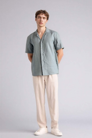 Defacto Relax Fit Kısa Paça Keten Görünümlü Pantolon E4790ax25auer22 Ekru