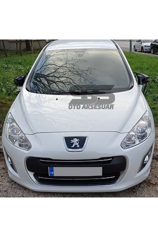 Peugeot 308 Batman Yarasa Ayna Kapağı Piano Black / 2006-2012
