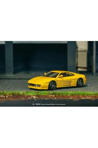 Tarmac Works X İxo Models 1/64 Ferrari 348 Challenge Yellow - Road64