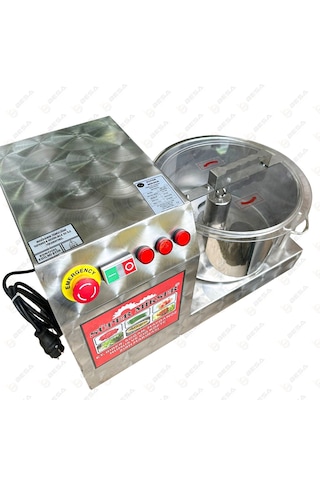 Besa Süper Mikser Et Çekme Ve Çiğ Köfte Zırh Makinesi Gümüş