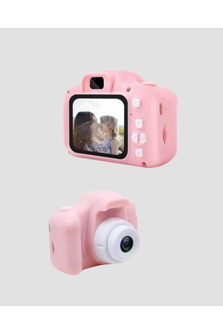 Çocuklar İçin Mini Dijital Kamera - 1080p Hd, 2.0 İnç Ekran, Komik Filtreli Ve Şarjlı