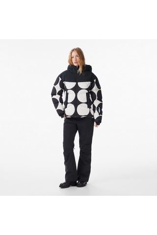 Roxy Alofted Puffy Kadın Gri Kayak Montu Erjtj03514