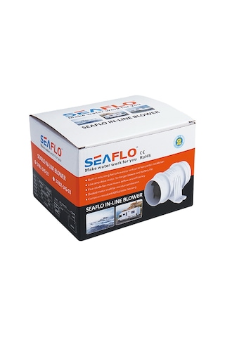 Seaflo Sfıb1-145-03 12 Volt 75 Mm Blower, Tekne Ve Yat Kanal Tipi Fan Aspiratör 145cfm
