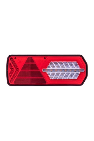 Dasterı 10v-30v Stop Lambası Neon Ledli-kayar Sinyalli 6 Fonksiyonlu 350 137 45 Mm E9 Sağ