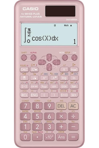 Casio FX-991ES Plus 2. Versiyon Bilimsel Fonksiyonlu Hesap Makinesi
