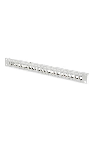 Digitus Dn-91410 24 Port Boş Patch Panel Zırhlı 1U Yüksekliğind