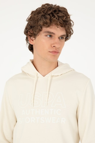 U.s. Polo Assn. Erkek Krem Sweatshirt 50293439-vr071 Krem
