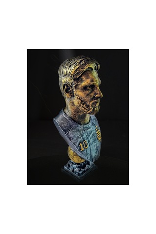 Eselya3d Messi Büst -barcelona Lionel Messi Figür - Messi Hediye Biblo -15cm