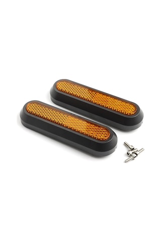 1 Çift Xiaomi M365/pro/1s/pro2 Elektrikli Scooter Arka Tekerlek Yansıtıcı Koruyucu Kapak Sol + Sağ Yan Dekoratif Kabuk