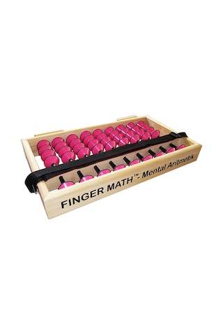 Finger Math - Mental Aritmetik Öğretmen Sorobanı 9 Basamaklı