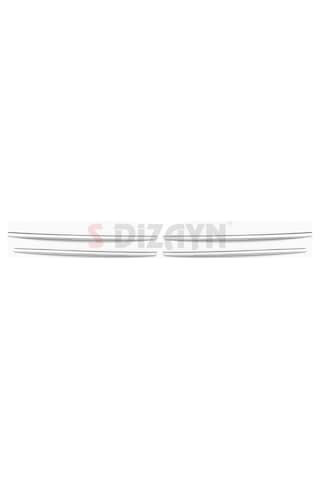 S-Dizayn Vw Transporter T6.1 Krom Ön Panjur 4 Prç. 2020 Üzeri