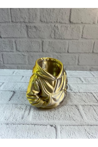 Dekoratif Gold Hoodie Kalemlik 10x10 Cm
