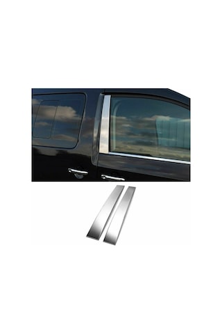 Vw Caddy Krom Cam Direği 2 Prç 2003-2010 Paslanmaz Çelik N11.4339