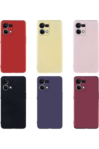 Oppo Reno 7 4G Kılıf Zore Premier Silikon Kapak (546168002)