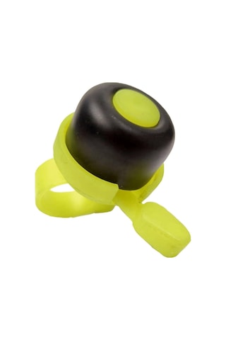 Sarissa Çocuk Bisikleti Zil 1. Kalite Plastik Gövde Metal Çan Sarı Siyah Sarı