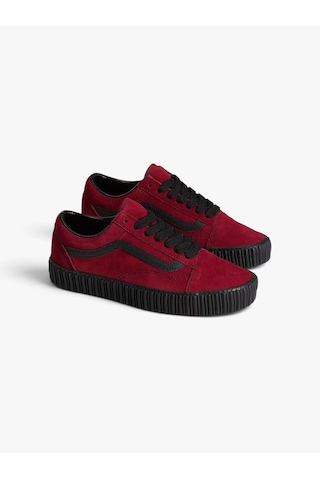 Vans Old Skool Creeper Uniseks Bordo Spor Ayakkabı - Vn000dce