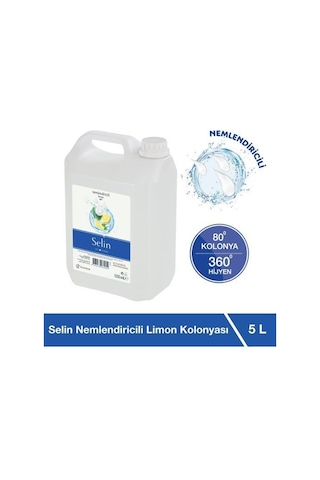 Selin Nemlendiricili Limon Kolonyası 5L