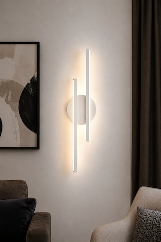 Aden Modern Led Duvar Apliği Günışığı Beyaz