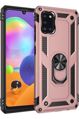 Samsung Uyumlu Galaxy A31 Kilif Zirhli Standli Miknatisli Tank Kapak 393153941