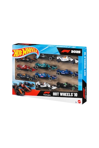 Hot Wheels Formula 1 10'lu Araba Seti Jmm24