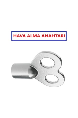 Anahtar Petek Radyatör Hava Alma Anahtarı Havlupan Purjör Kalorifer Tamir Aparatı