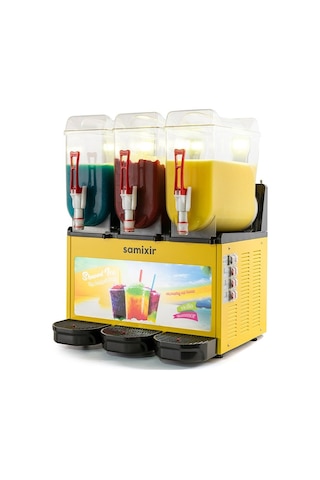 Samixir Triple Allure Üçlü 12+12+12 Lt Slush Buzlaş Karlamaç Makinesi Slush-36-ya