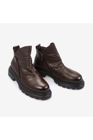 Kemal Tanca Kadın Bot T801 Kahve