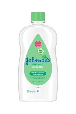 Johnson's Baby Oil Aloe Vera 500 ML Yeşil