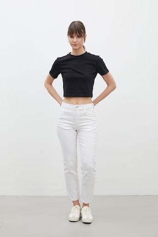 Manuka Bootcut Fıt Denim Pantolon Beyaz