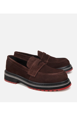 Hotiç Erkek Süet Deri Kahverengi Hafif Tabanlı Günlük Loafer 02ayh312380a480 02ayh312380a480 Kahverengi