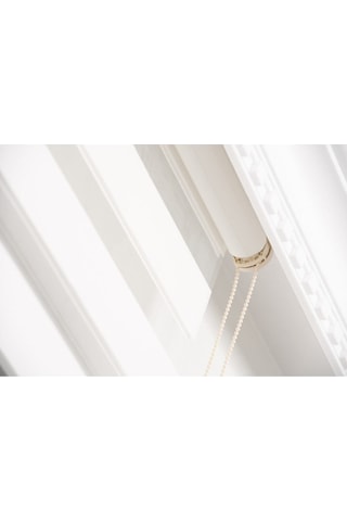 Networkavm Düz Beyaz Zebra Perde Beyaz