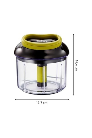 Tefal Rondo Manuel Doğrayıcı 900ml Yeşil-siyah Sebze Soğan Doğrayıcı Pratik Rondo
