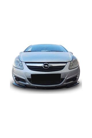 HasAkman Opel Corsa D Basic Ön Tampon Lip Piona Black 2011 - 2014