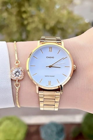 Casio Csgnct86 Kadın Kol Saati Gold