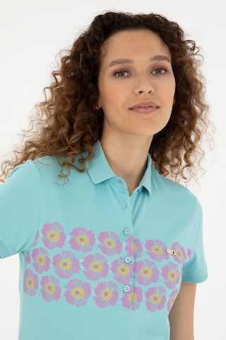 U.S. Polo Assn. Kadın Mint Polo Yaka Tişört 50282887-VR090