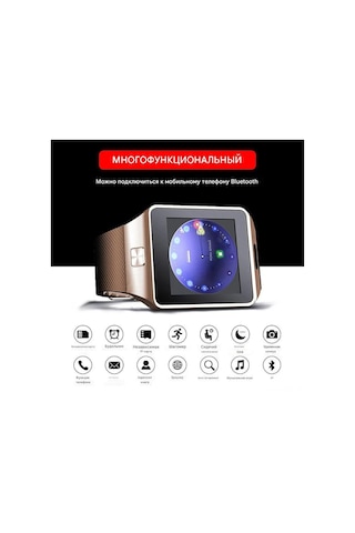 Dofolink DZ09 Bluetooth Arama Akıllı Saat (İthalatçı Garantili)