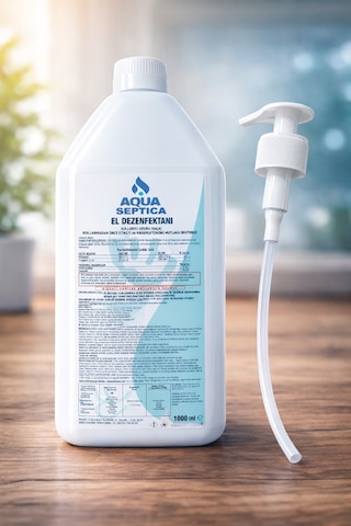 Aqua Septica El Dezenfektanı Pompalı 1 L