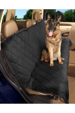 Siyah Sıvı Geçirmez Araç Evcil Hayvan Örtüsü Kedi Köpek Araba Koltuk Örtüsü