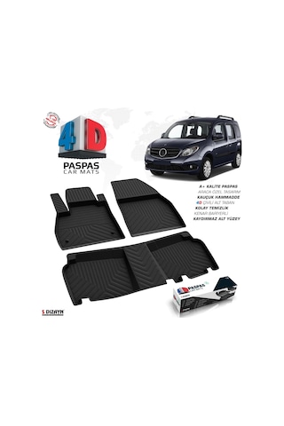 Mercedes Citan 4d Havuzlu Paspas 2013-2021 A+ Kalite