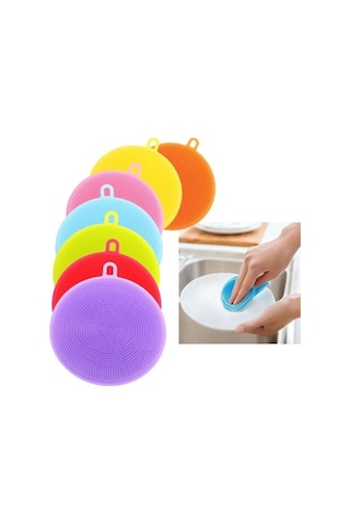 Rastpro Silikon Bulaşık Yıkama Süngeri 2 Adet