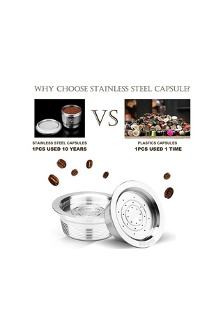 Pazly Paslanmaz Çelik Tek Kullanımlık Kahve Kapsülleri H27820 Diğer Diğer